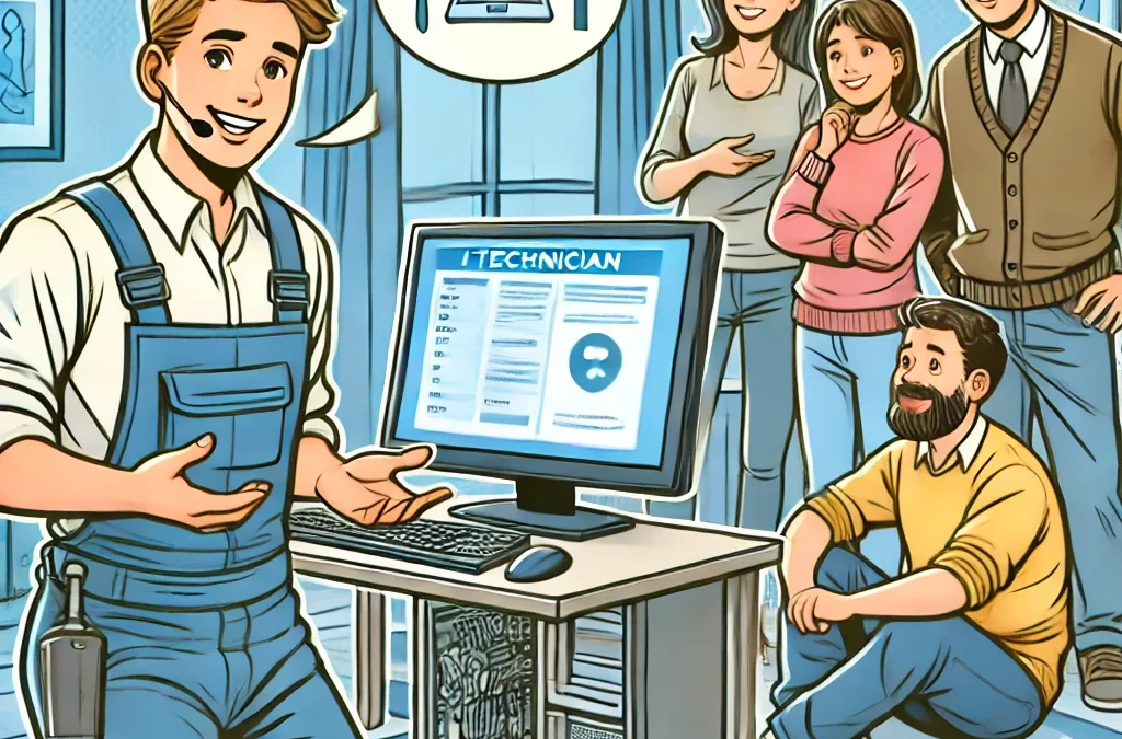 Service à la personne : aide informatique à domicile pour particuliers