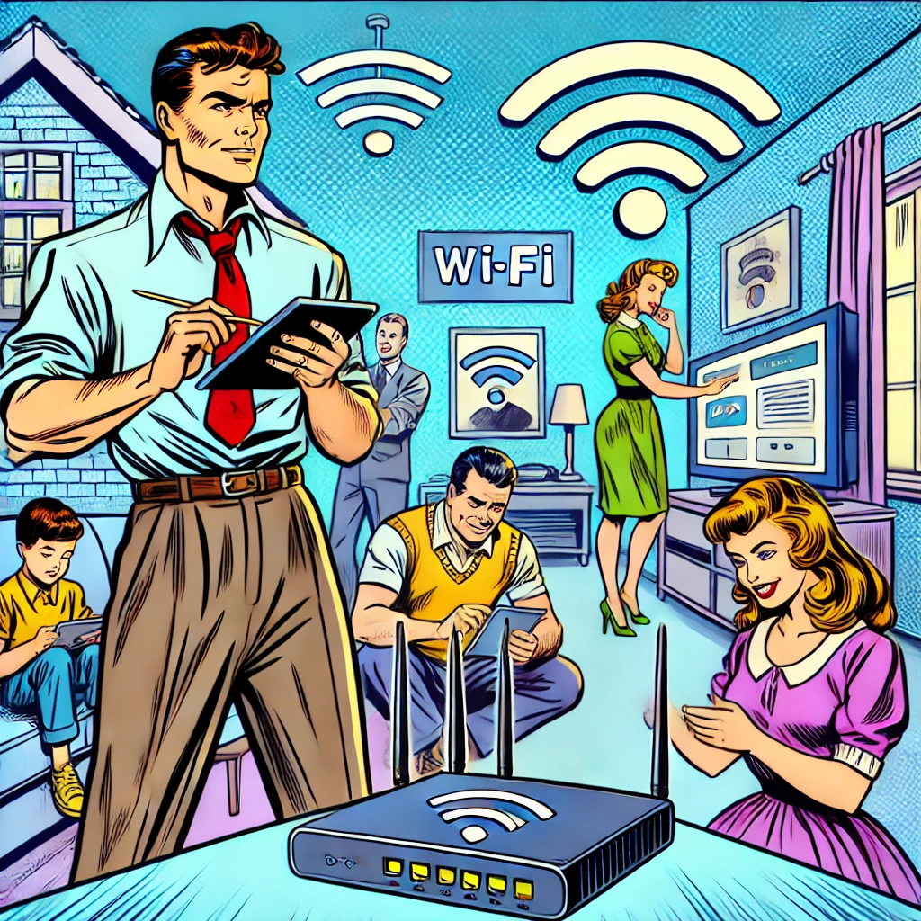 configurer la connexion wifi d’un ordinateur, d’une tablette ou d’un smartphone pour les relier à un routeur connecté à Internet