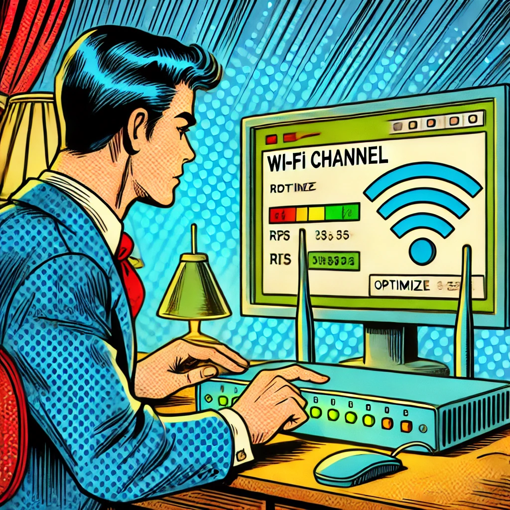 changer la fréquence du canal Wi-fi 