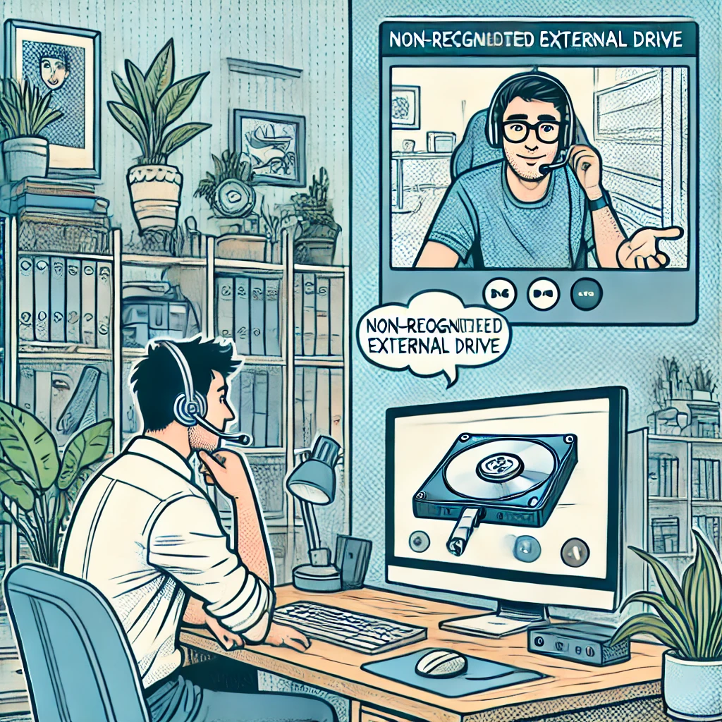 Disque Dur Non Reconnu : Contacter un professionnel du dépannage informatique