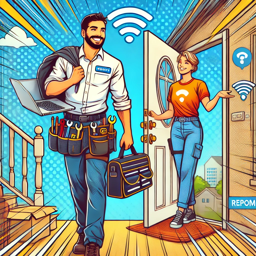 Technicien en assistance informatique à domicile