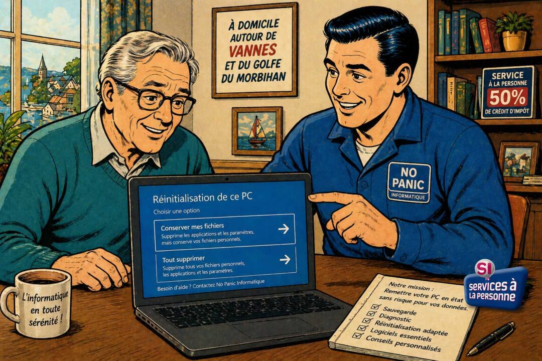 Assistance informatique à distance PC Bloqué
