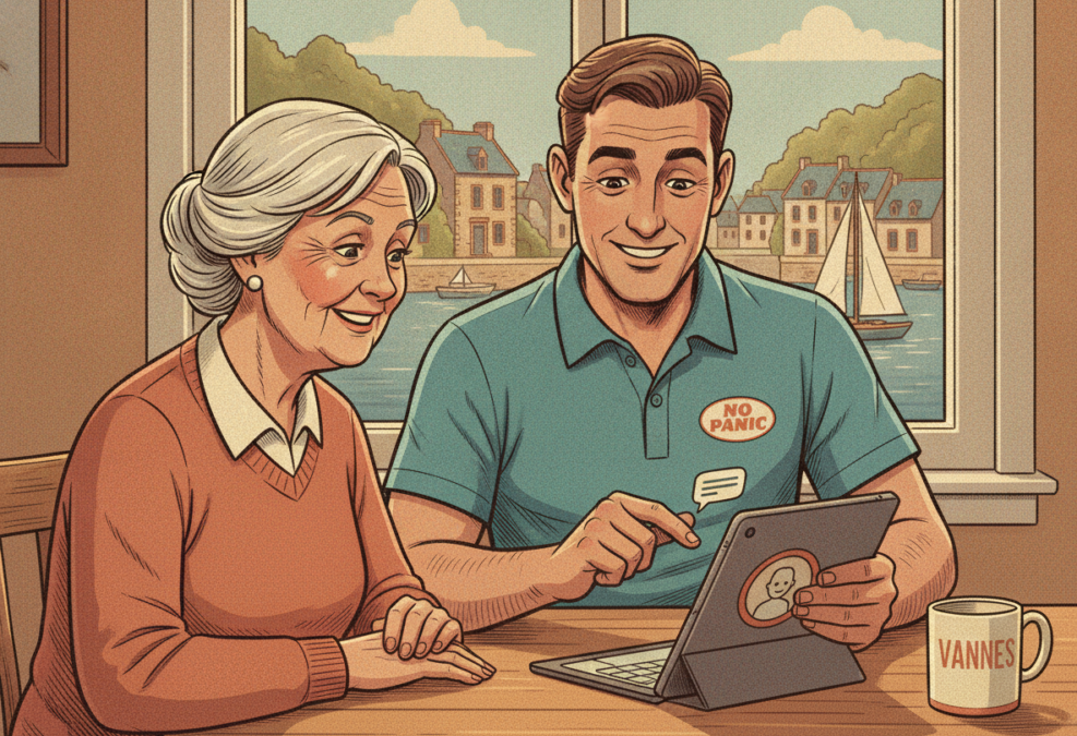 Utiliser IA seniors Vannes : ChatGPT et Gemini sans risque