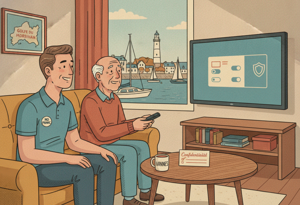 Check-list réglages TV connectée Vannes : que désactiver chez vous pour protéger votre vie privée ?